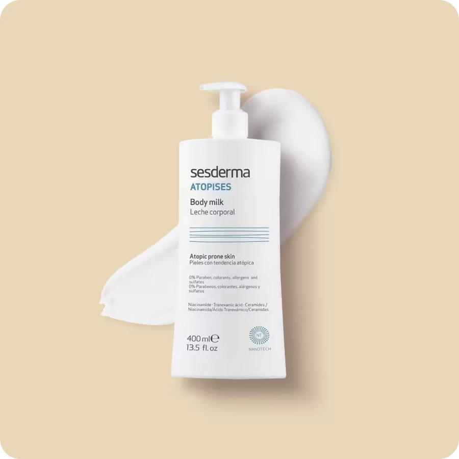 Молочко для тіла Sesderma Atopises для шкіри, схильної до атопії, 400 мл: ціни та характеристики