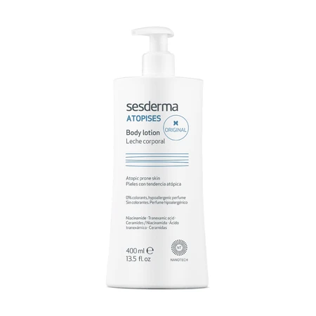 Молочко для тіла Sesderma Atopises для шкіри, схильної до атопії, 400 мл: ціни та характеристики