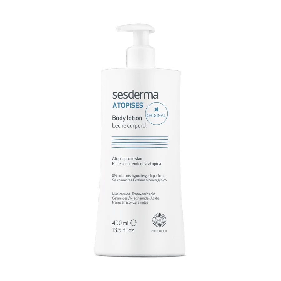 Молочко для тіла Sesderma Atopises для шкіри, схильної до атопії, 400 мл: ціни та характеристики