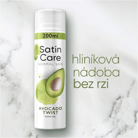 Gillette Venus Гель для гоління Satin Care Авокадо 200 мл: ціни та характеристики