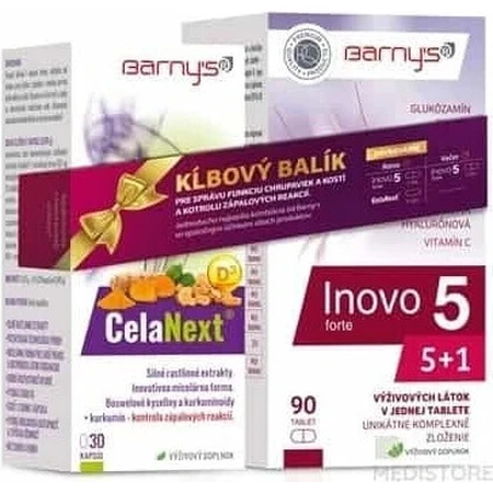 Barny's BONE pack 1×90 cps, дієтична добавка: ціни та характеристики