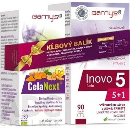Barny's BONE pack 1×90 cps, дієтична добавка: ціни та характеристики