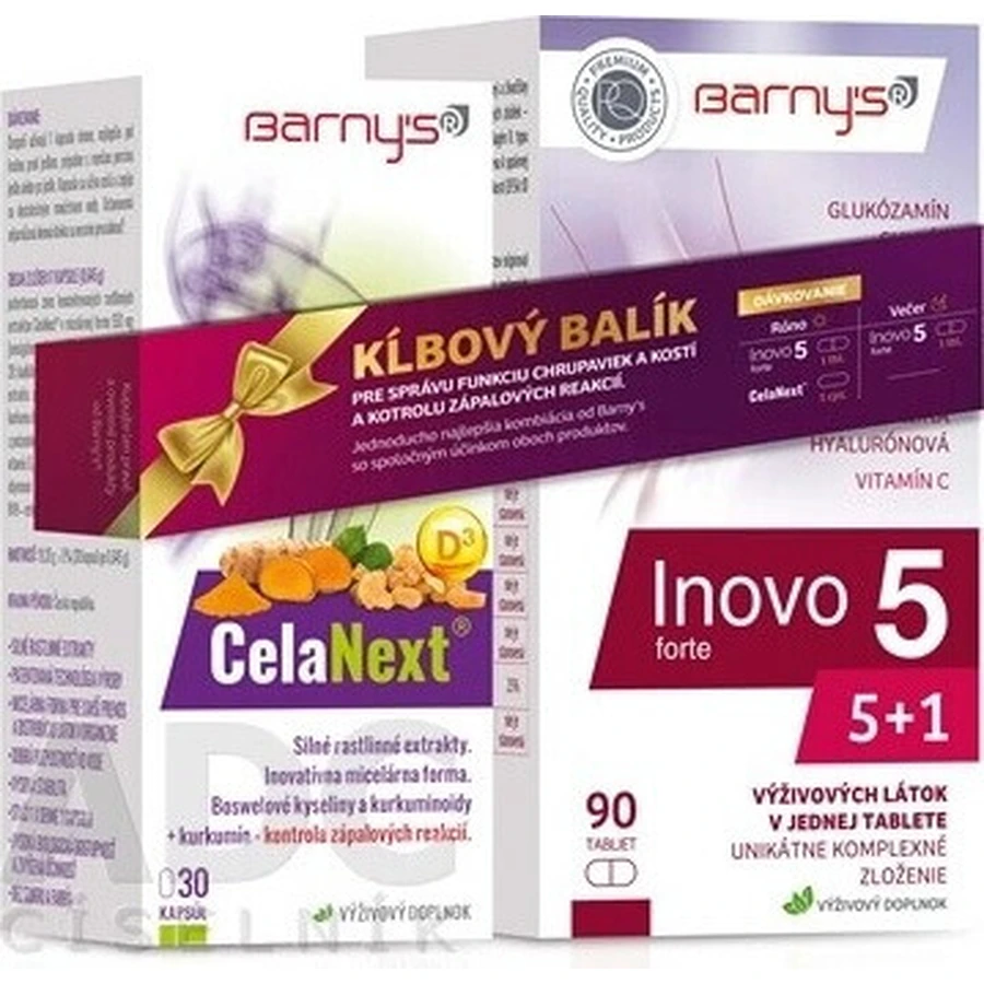 Barny's BONE pack 1×90 cps, дієтична добавка: ціни та характеристики