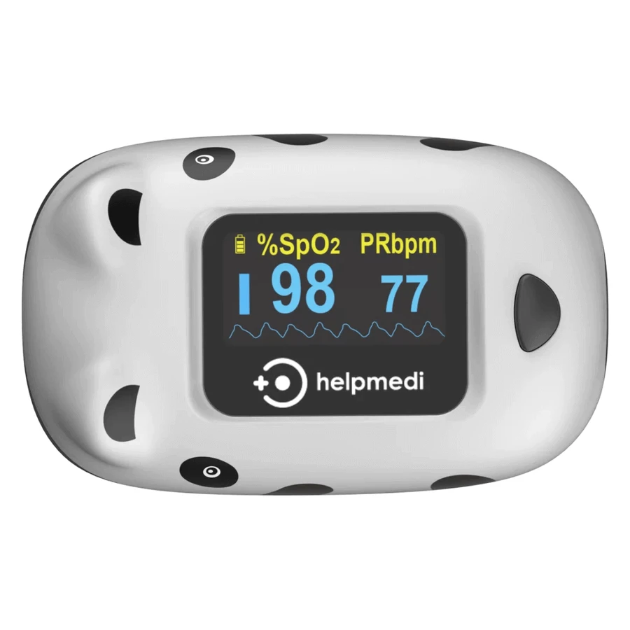 HelpMedi PulsoCare, пульсоксиметр для дітей, панда: ціни та характеристики
