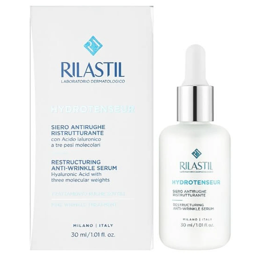 Сыворотка для лица Rilastil Hydrotenseur Restructuring Anti-wrinkle Serum, реструктурирующая, против морщин, 30 мл: цены и характеристики