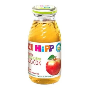 Органічний яблучний сік, +4 місяці, 200 мл, Hipp