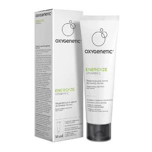 Oxygenetic Energyze Vitamin C, регенерирующая ночная сыворотка для лица, 50 мл