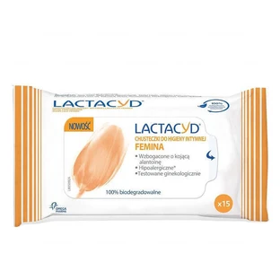 Серветки для інтимної гігієни Lactacyd Femina 15 шт.