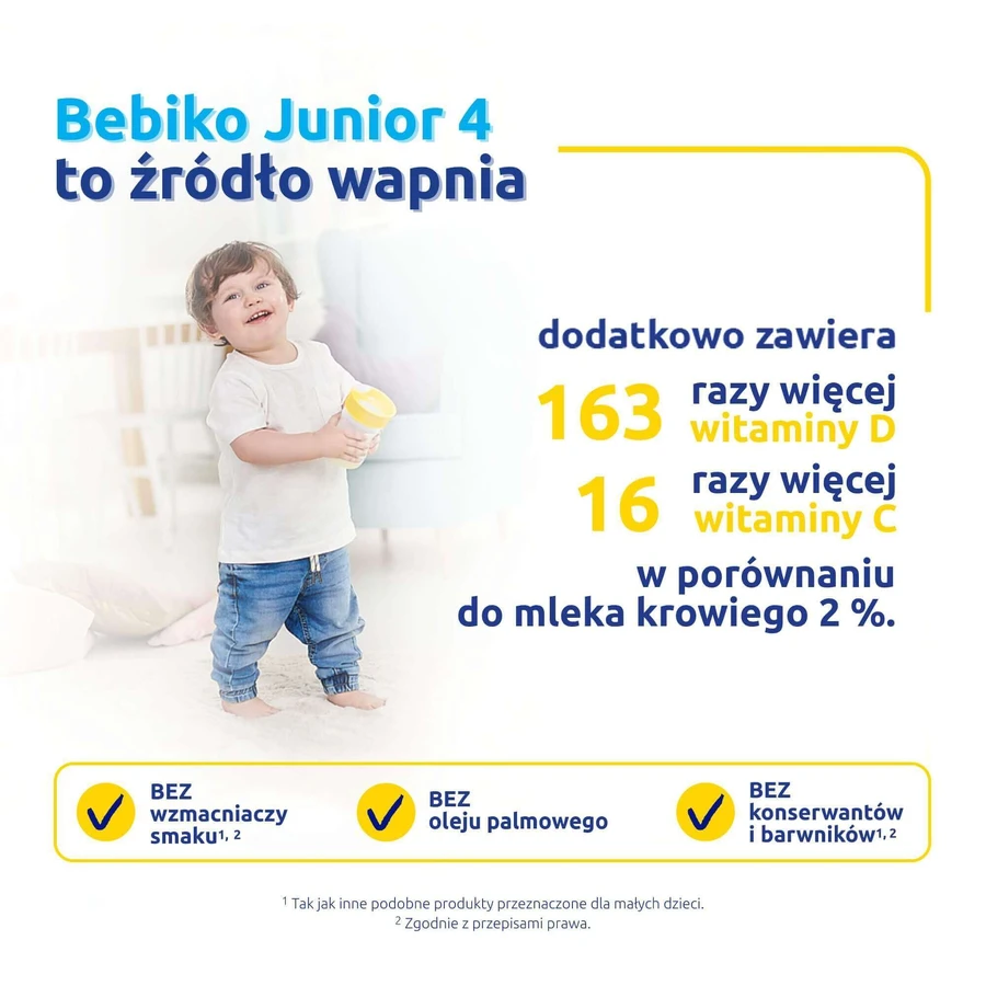 Bebiko Junior 4 Nutriflor Expert, питательная смесь на молочной основе, старше 2 лет, 600 г УПАКОВКА ДЕФЕКТИРОВАНА: цены и характеристики