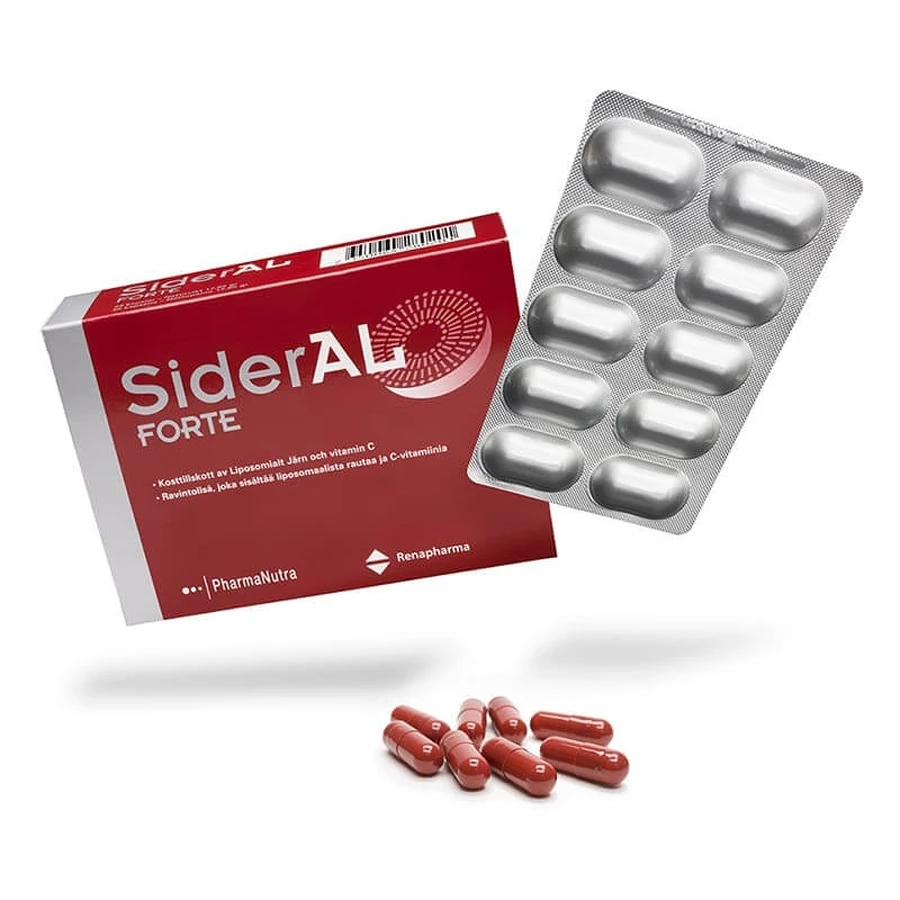 Сидерал Форте Solacium Pharma Sideral Forte, 30 капсул: цены и характеристики