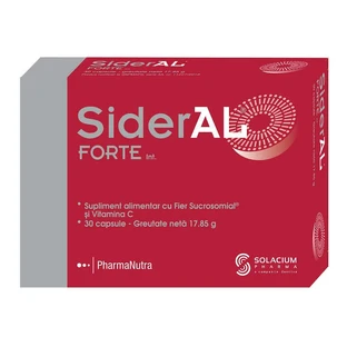Сидерал Форте Solacium Pharma Sideral Forte, 30 капсул