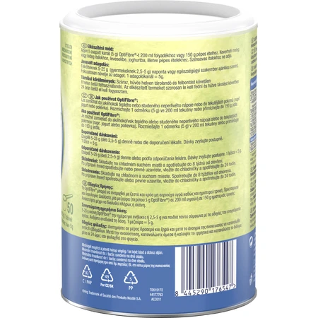 Порошок клетчатки Nestlé OptiFibre 250 г: цены и характеристики