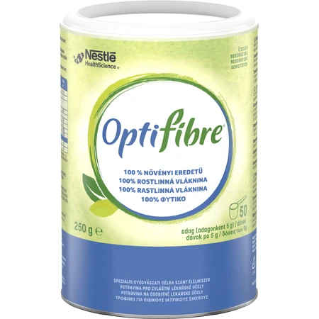 Порошок клетчатки Nestlé OptiFibre 250 г: цены и характеристики