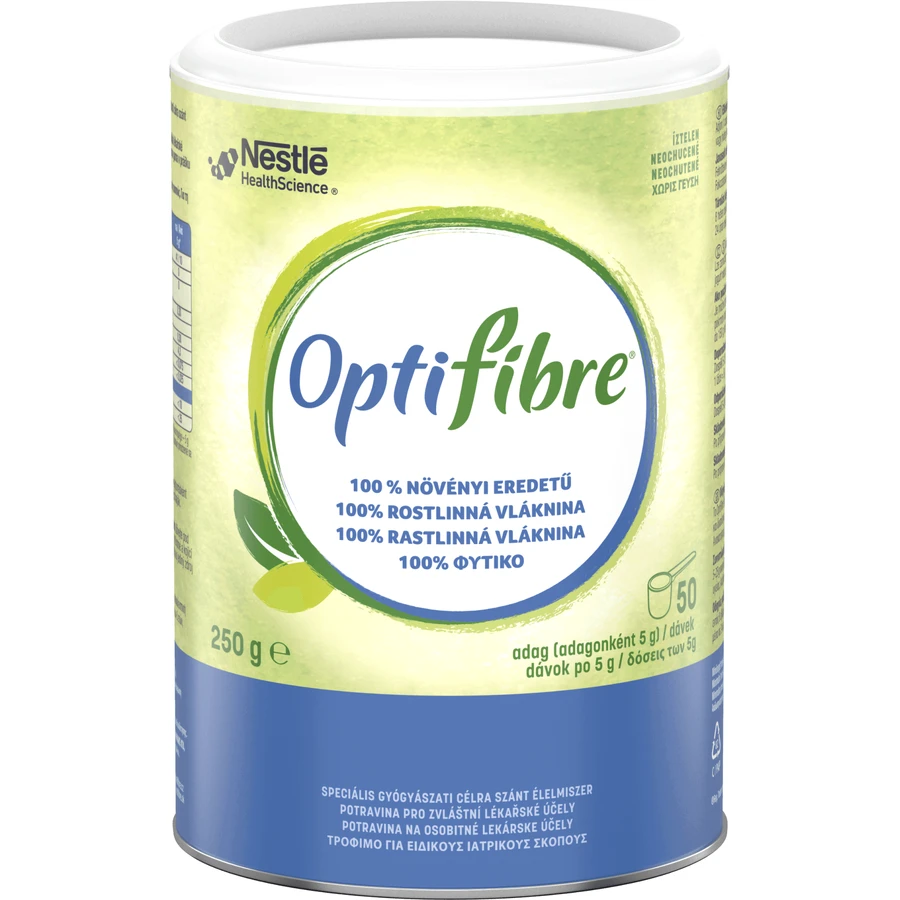 Порошок клетчатки Nestlé OptiFibre 250 г: цены и характеристики