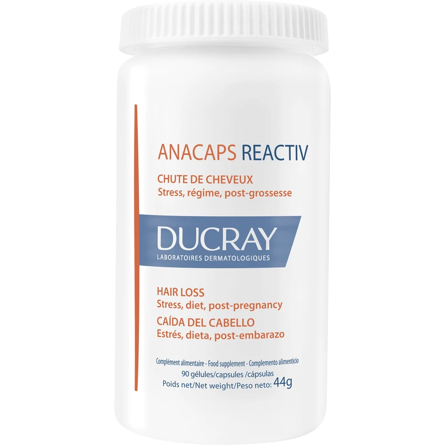 Ducray Anacaps реактивна підтримка для волосся 90 капсул: ціни та характеристики