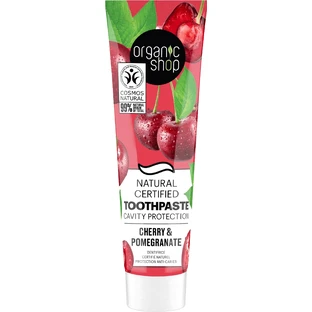 Organic Shop Зубная паста для защиты полости рта Эреа и гранат 100 г