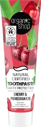 Organic Shop Зубна паста для захисту ротової порожнини Ефір та гранат 100 г
