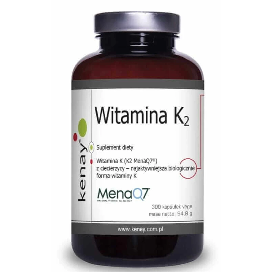 Вітамін К2 Mena Q7 з нуту 300 капс NattoPharma, Кенія: ціни та характеристики