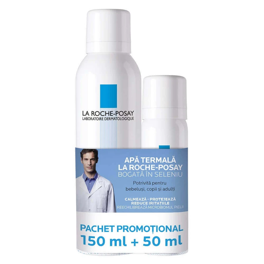Термальна вода La Roche-Posay спрей, 150 мл + 50 мл: ціни та характеристики