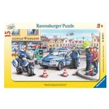 Пазл "Полицейский департамент", 15 деталей, Ravensburger