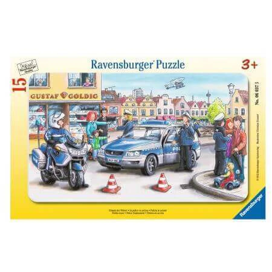 Пазл "Полицейский департамент", 15 деталей, Ravensburger: цены и характеристики