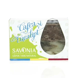 Мыло с кофе и эвкалиптом, 90 г, Savonia