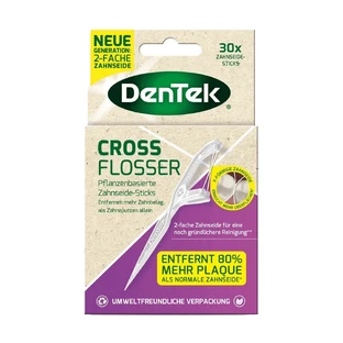 DenTek Cross Flosser, зубочистки для зубной нити, 30 штук