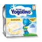 Молочно-банановые снеки Yogolino, 6-36 месяцев, 4x100 г, Nestle