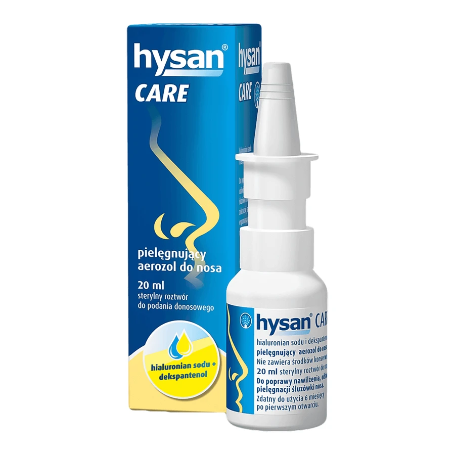 Спрей Hysan Care для догляду за носом, зволожувальний, 20 мл: ціни та характеристики
