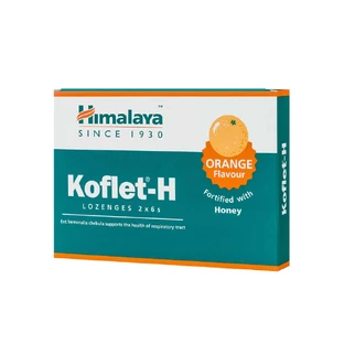 Кофлет-Н з апельсиновим смаком, 12 таблеток, Гімалаї