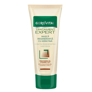 Маска для волосся Gerovital Treatment Expert Keratin Regenerating Mask, відновлювальна, 150 мл