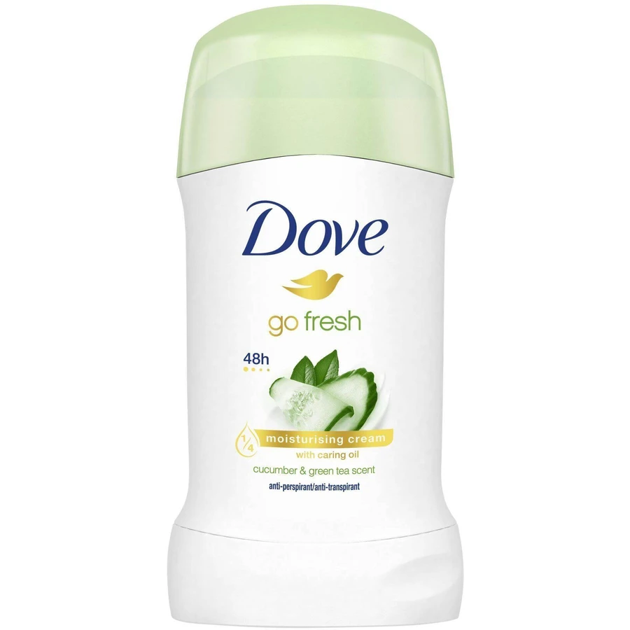 Dove Go Fresh Cucumber & Green Tea твердый антиперспирант 40 мл: цены и характеристики