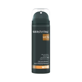 Антиперспірант-дезодорант Gerovital Men Wild, 150 мл