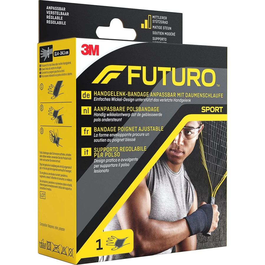 3M Futuro SPORT Регулируемая опора для запястья: цены и характеристики