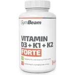 Gymbeam вітамін d3+k1+k2 без смаку 120cps 120 капсул без смаку: ціни та характеристики