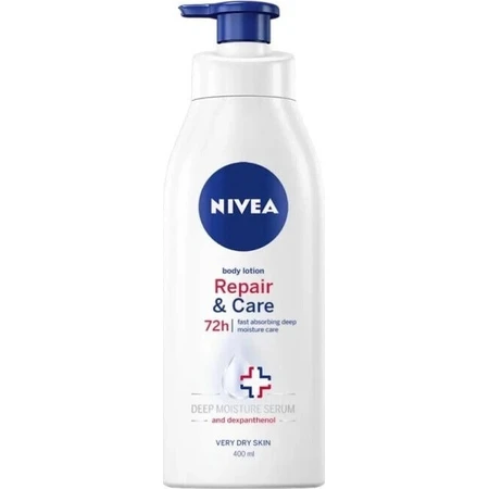Nivea Регенеруючий лосьйон для тіла Repair&Care 1×400 мл, лосьйон для тіла: ціни та характеристики