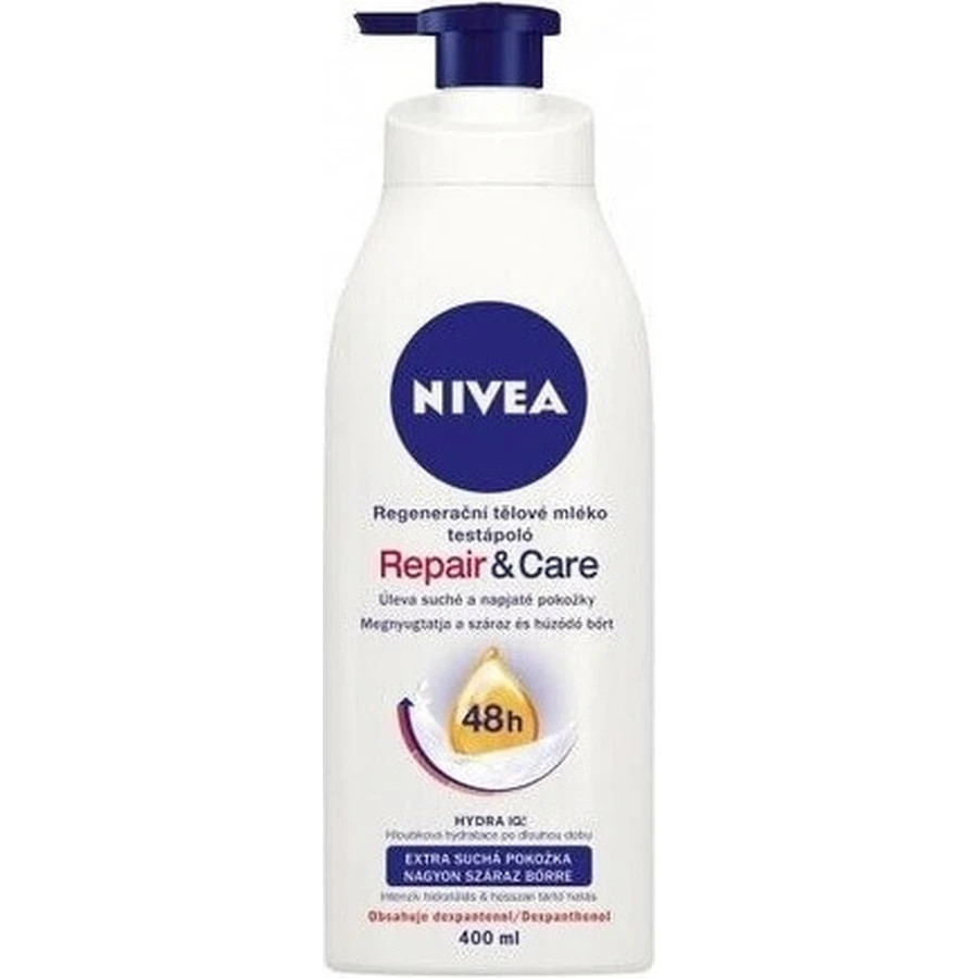 Nivea Регенеруючий лосьйон для тіла Repair&Care 1×400 мл, лосьйон для тіла: ціни та характеристики