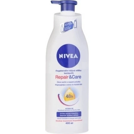 Nivea Регенеруючий лосьйон для тіла Repair&Care 1×400 мл, лосьйон для тіла: ціни та характеристики