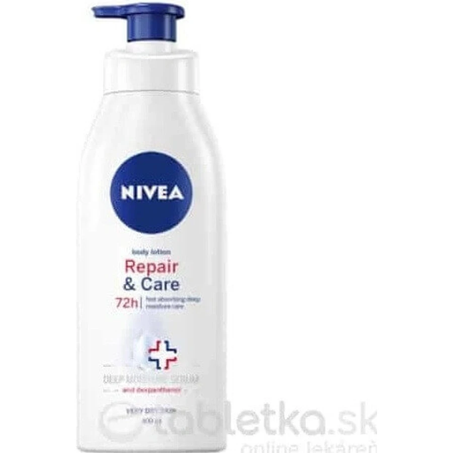 Nivea Регенеруючий лосьйон для тіла Repair&Care 1×400 мл, лосьйон для тіла: ціни та характеристики