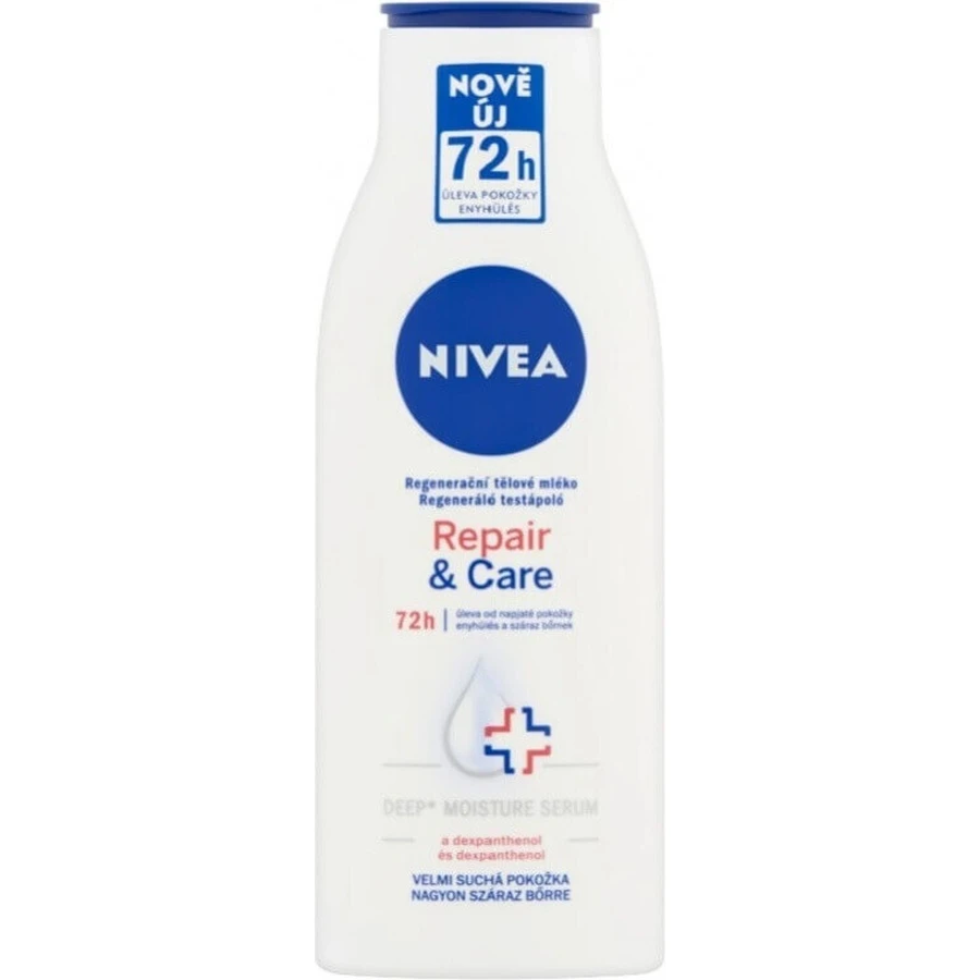 Nivea Регенеруючий лосьйон для тіла Repair&Care 1×400 мл, лосьйон для тіла: ціни та характеристики