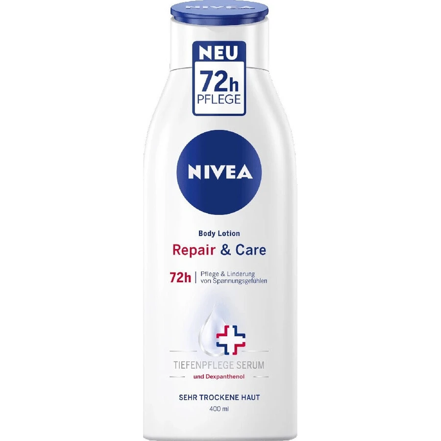 Nivea Регенеруючий лосьйон для тіла Repair&Care 1×400 мл, лосьйон для тіла: ціни та характеристики