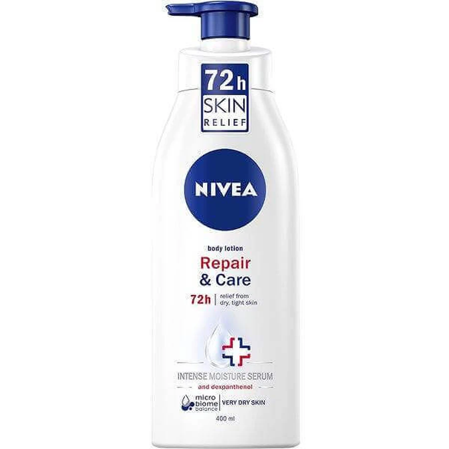 Nivea Регенеруючий лосьйон для тіла Repair&Care 1×400 мл, лосьйон для тіла: ціни та характеристики