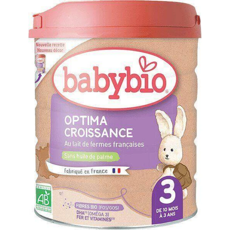 Babybio Optima 3 Batoacie органическое грудное молоко 800 г: цены и характеристики