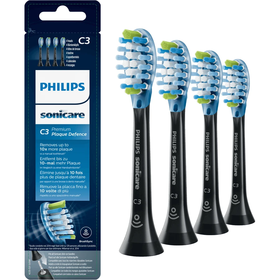 Philips Sonicare Premium Plaque Defence HX9044/33 Змінна насадка 4 шт.: ціни та характеристики