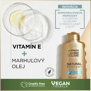 Лосьйон для автозасмаги Garnier Ambre Solaire Natural Bronzer, 200 мл