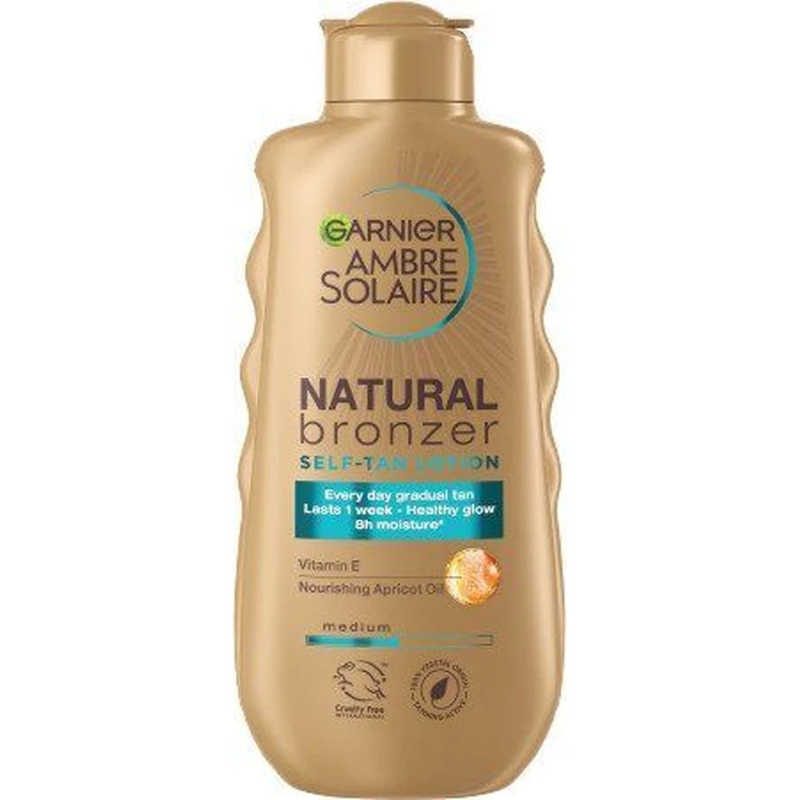Лосьйон для автозасмаги Garnier Ambre Solaire Natural Bronzer, 200 мл: ціни та характеристики