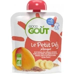 Good Gout Organic Mango breakfast 1×70 г, манговый карман: цены и характеристики