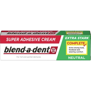 Крем для фіксації зубного протеза Blend-a-dent Complete Neutral, 47 г