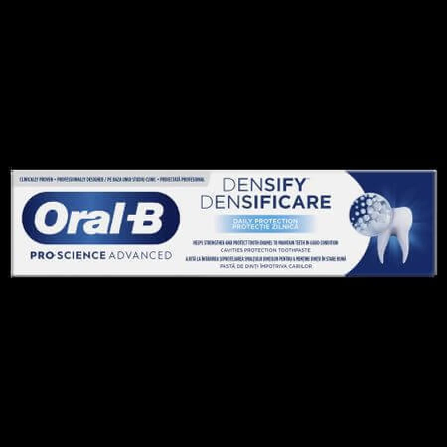 Зубна паста Щільний щоденний захист, 65 мл, Oral B: ціни та характеристики