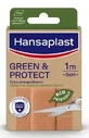 Hansaplast Ударопрочный пластырь Green &amp; Protect 1×1 шт, пластырь 1 м × 6 см